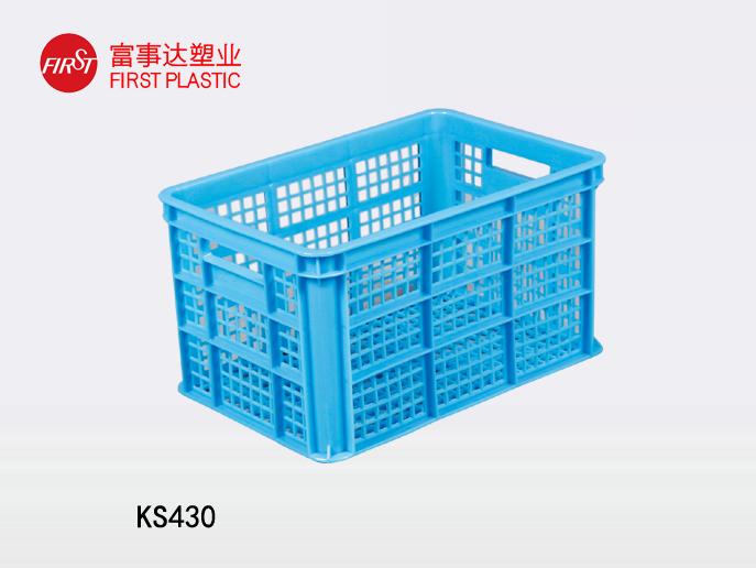 KS430網(wǎng)孔塑料周轉(zhuǎn)箱 KS430網(wǎng)孔塑料周轉(zhuǎn)箱